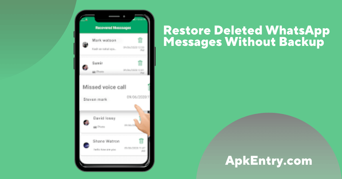 Read more about the article How to Restore Deleted WhatsApp Messages Without Backup?