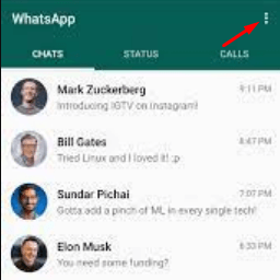 Hide Chats in WhatsApp