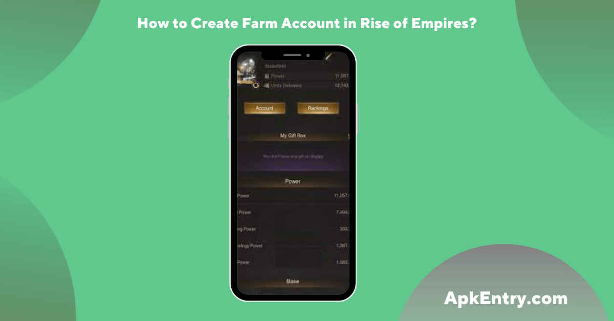 You are currently viewing How to Create Farm Account in Rise of Empires?