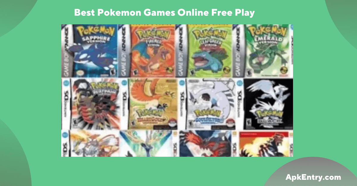 Read more about the article List of Best Pokemon Games Online Free Play No Download Mobile