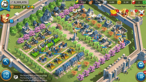 F2p Rise of Kingdoms city layout