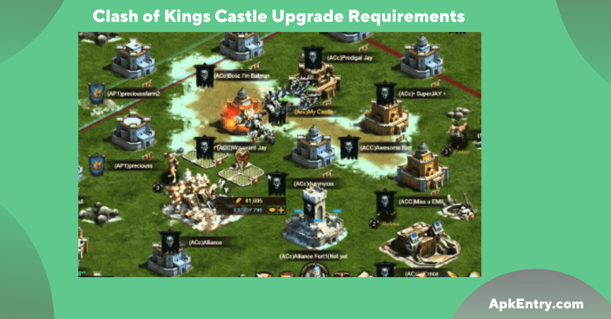 Read more about the article Clash of Kings Castle Upgrade Requirements